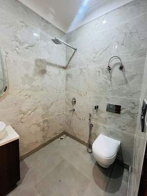 Bathroom in 3 BHK Builder Floor at RPS Palm Drive, Sector 88 – for Rent