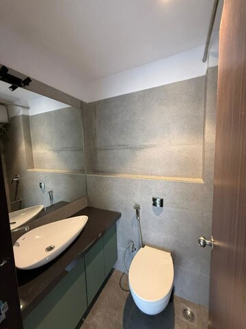 Bathroom in 2 BHK Apartment at Level The Residences, Andheri West – for Rent