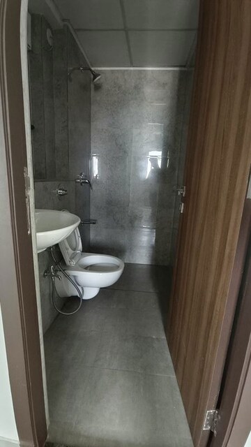 Bathroom in 1 BHK Apartment at Sheth Irene, Malad West – for Rent