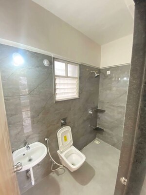 Bathroom in 2 BHK Apartment at Dhanori – for Rent