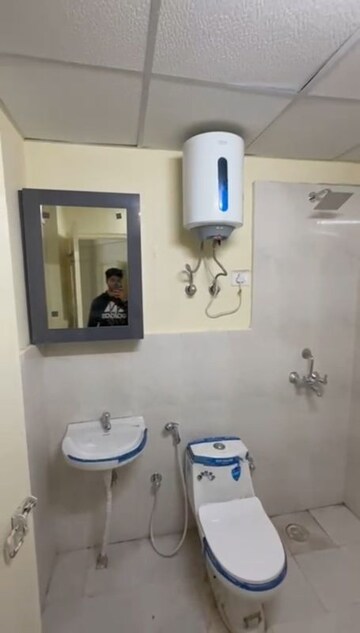 Bathroom in 3 BHK Apartment at Pyramid Altia, Sector 70 – for Rent