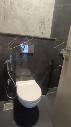 Bathroom in 1 BHK Apartment at Ajmera Arham, Malad West – for Rent