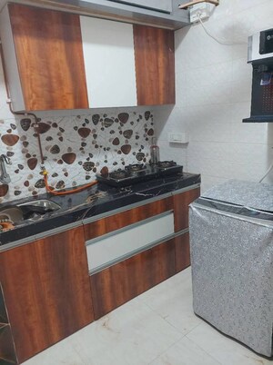 Kitchen in 2 BHK Apartment at Jai Ashoka CHS, Goregaon East – for Rent