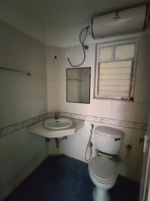 Bathroom in 1 BHK Apartment at JMJ Sun City, Rasayani – for Sale