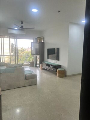 Living Room in 3 BHK Apartment at Omkar Alta Monte, Malad East – for Sale