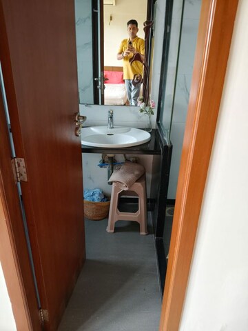 Bathroom in 3 BHK Apartment at Samartha Sampada, Andheri West – for Sale