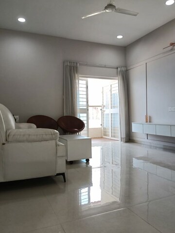 Living Room in 2 BHK Apartment at New Front 48 Central Park, Hadapsar – for Sale