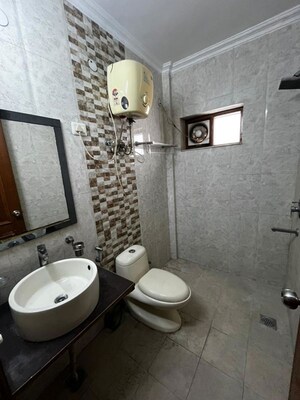 Bathroom in 2 BHK Apartment at Sector 43 – for Rent