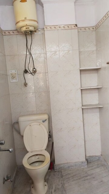 Bathroom in 2 BHK Builder Floor at Malviya Nagar – for Rent