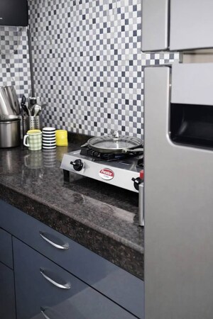 Kitchen in 1 BHK Apartment at Andheri West – for Rent