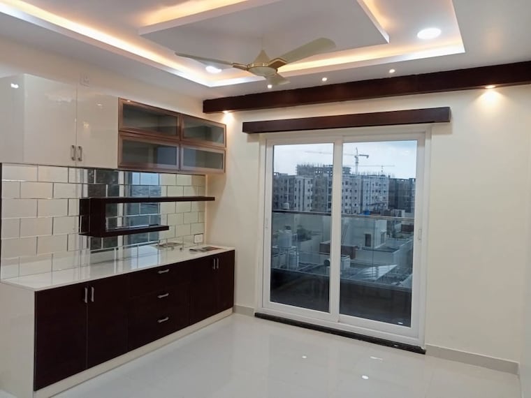Kitchen, praneeth-apr-pranav-townsquare 3 Bedroom 1554 Sq.Ft. Apartment In Bachupally Hyderabad 9938351
