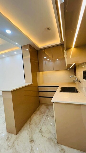 Kitchen in 3 BHK Builder Floor at Malviya Nagar – for Sale