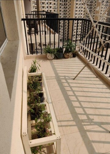 Balcony in 2 BHK Apartment at Shree Vardhman Green Court, Sector 90 – for Rent