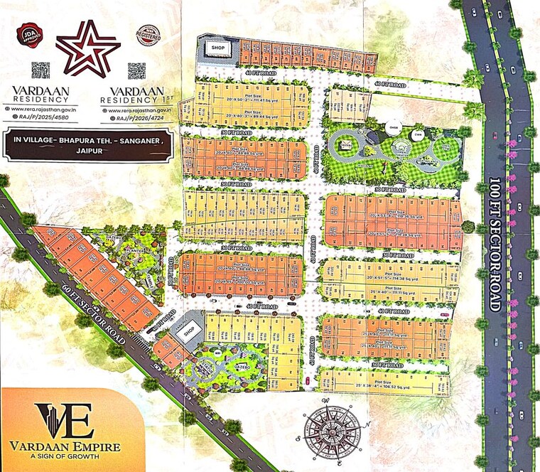 Exterior View, bhapura  185 Sq.Yd. Plot In Bhapura Jaipur 9933125