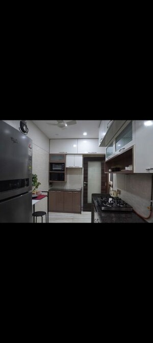 Kitchen in 1 BHK Apartment at Thane West – for Rent