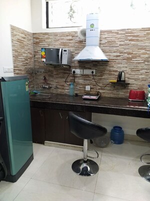 Kitchen in Studio Apartment at Kailash Colony – for Rent