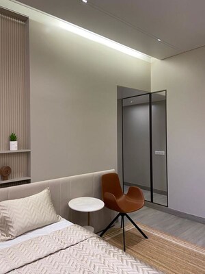 Bedroom in 3 BHK Apartment at Kumar Parc Residences, Hadapsar – for Sale