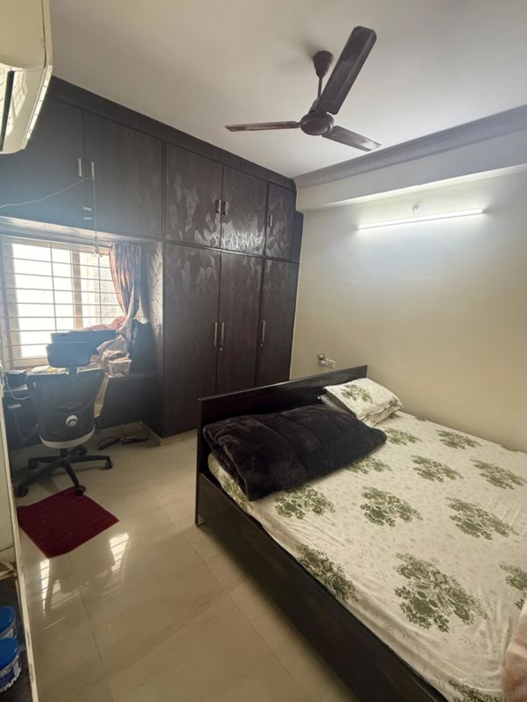 Master Bedroom, hi tech city 2 Bedroom 1090 Sq.Ft. Apartment In Hi Tech City Hyderabad 9938423