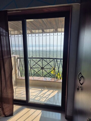 Balcony in 3 BHK Apartment at NRI Complex Phase I, Seawoods Sector 58 – for Rent