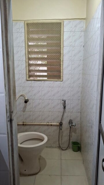 Bathroom in 1 BHK Apartment at Charkop Sector 6 – for Rent
