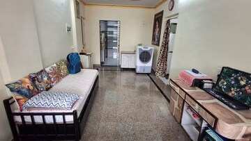 Living Room in 1 BHK Apartment at Charkop Sector 6 – for Rent