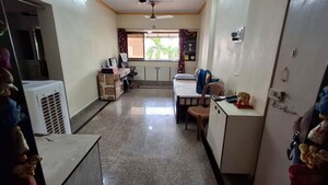 Living Room in 1 BHK Apartment at Charkop Sector 6 – for Rent