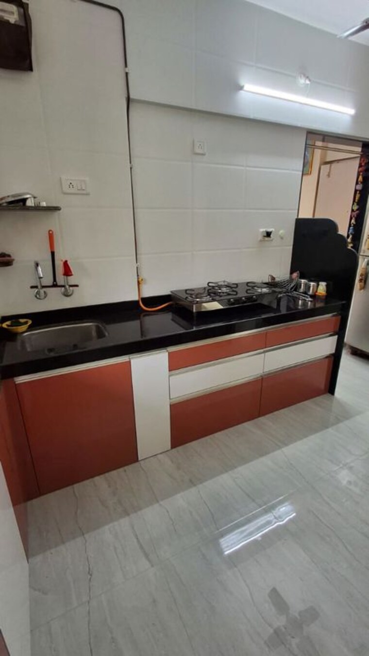 Kitchen, charkop sector 6 1 Bedroom 610 Sq.Ft. Apartment In Charkop Sector 6 Mumbai 9938529
