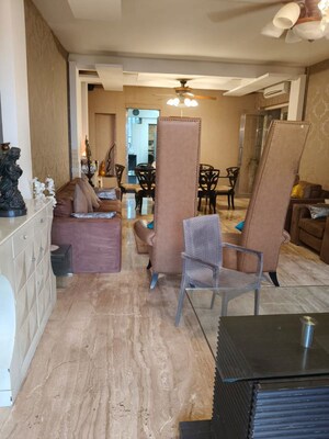 Living Room in 4 BHK Apartment at Oberoi Sky Gardens, Andheri West – for Sale