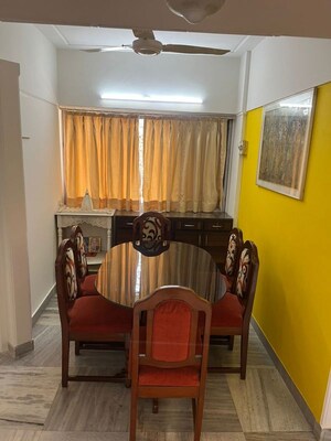 Living Room in 3 BHK Apartment at Juhu Abhishek Chs Ltd, Andheri West – for Rent