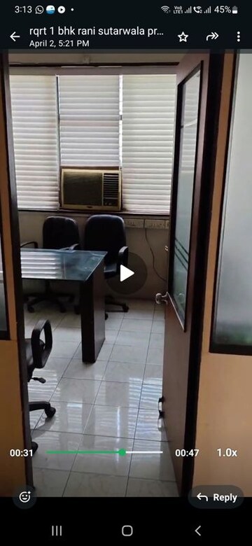 Master Bedroom in 2 BHK Apartment at Mittal Akshardham, Market Yard – for Sale