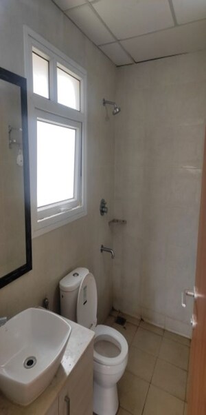 Bathroom in 3 BHK Apartment at Bhartiya Nikoo Homes, Thanisandra Main Road – for Sale