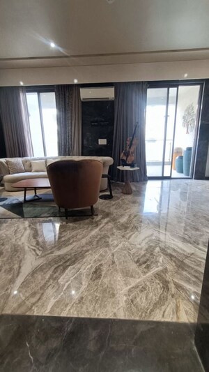 Living Room in 3.5 BHK Builder Floor at Kundan Presidia, Nibm Road – for Sale