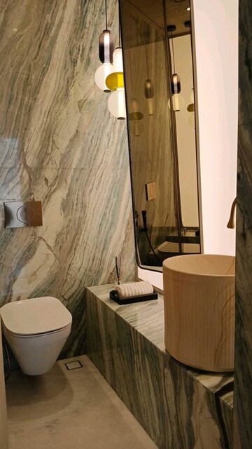 Bathroom in 3 BHK Apartment at Piramal Mahalaxmi, Mahalaxmi – for Sale