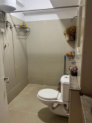 Bathroom in 3.5 BHK Apartment at Emaar Gurgaon Greens, Sector 102 – for Rent