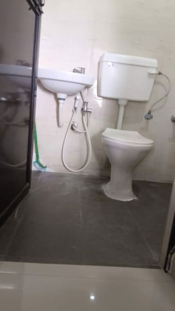 Bathroom in 2 BHK Apartment at Sarkhej – for Rent