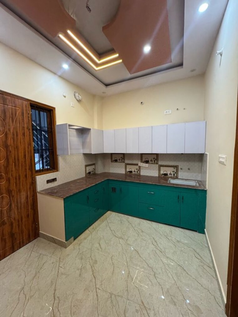 Kitchen, fazullaganj 2 Bedroom 900 Sq.Ft. Independent House In Fazullaganj Lucknow 9938584