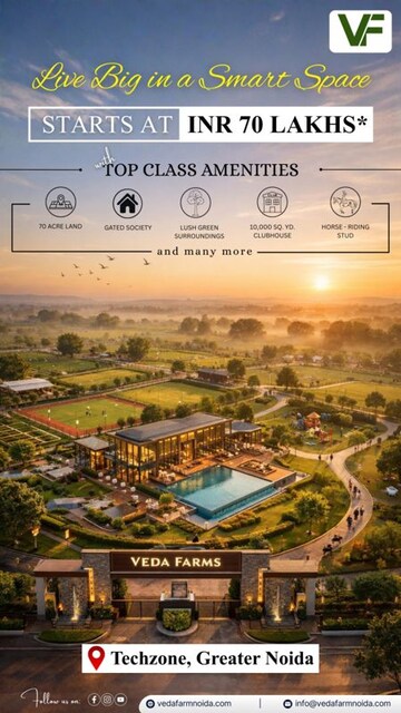 Master Plan in 4 BHK Apartment at Amrapali Heartbeat City, Sector 107 – for Rent