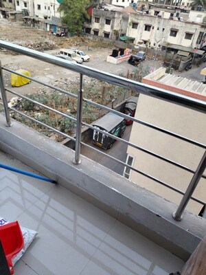 Balcony in 1 BHK Apartment at Wadgaon Sheri – for Rent