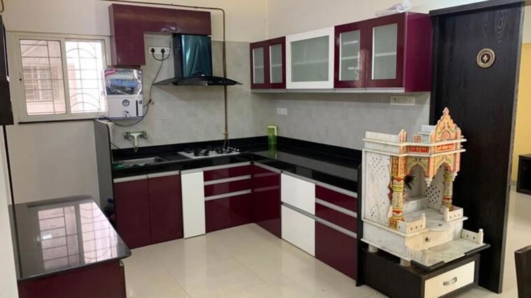 Kitchen, mount-n-glory 2 Bedroom 1150 Sq.Ft. Apartment In Kharadi Pune 9938711
