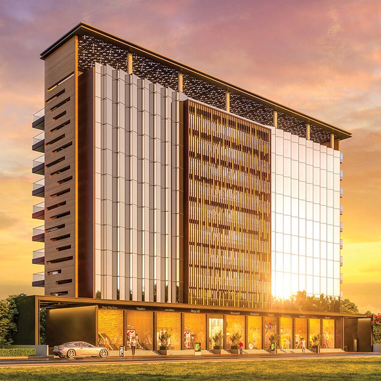Exterior View, gsv-vertica Commercial Office Space 520 Sq.Ft. In Kharadi Pune 9938723