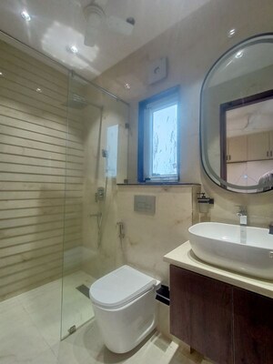 Bathroom in 3 BHK Builder Floor at Lion Green Valley, Sohna Sector 35 – for Sale