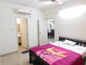 Bedroom in 3 BHK Apartment at Aparna Cyber Commune, Nallagandla – for Rent