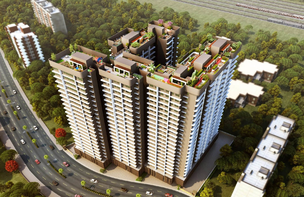 2 BHK + Pooja Room 691 Sq.Ft. Apartment in Shiv Shakti Tower 28
