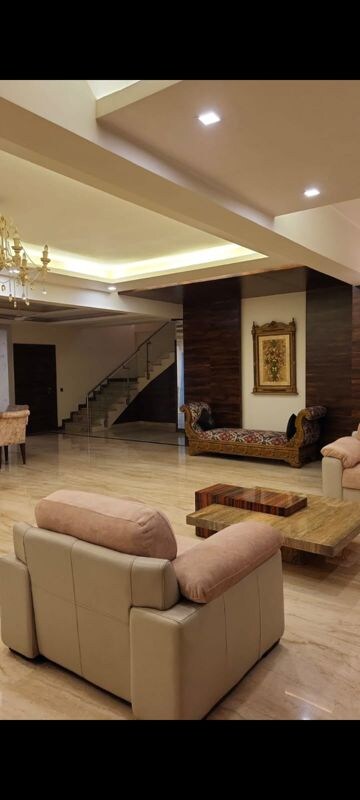 Living Room in 6+ BHK Villa at Banjara Hills – for Sale