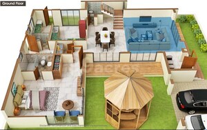 3 BHK Villa – Exterior View View at Sterling Villa Grande, Whitefield - for Sale