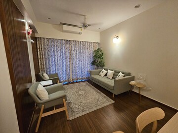 Living Room in 2 BHK Apartment at Kanakia Silicon Valley, Powai – for Rent