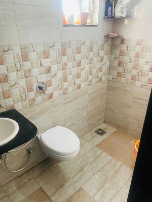 Bathroom in 2 BHK Apartment at Kharadi – for Rent