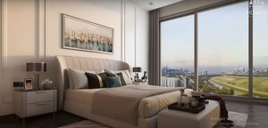 Bedroom in 3 BHK Apartment at K Raheja Modern Vivarea, Mahalaxmi – for Sale