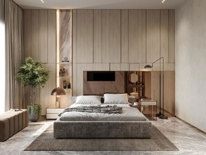 Bedroom in 4 BHK Apartment at Godrej One Mahalaxmi, Mahalaxmi – for Sale