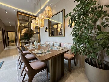 Dining area in 3 BHK Apartment at Piramal Mahalaxmi, Mahalaxmi – for Sale